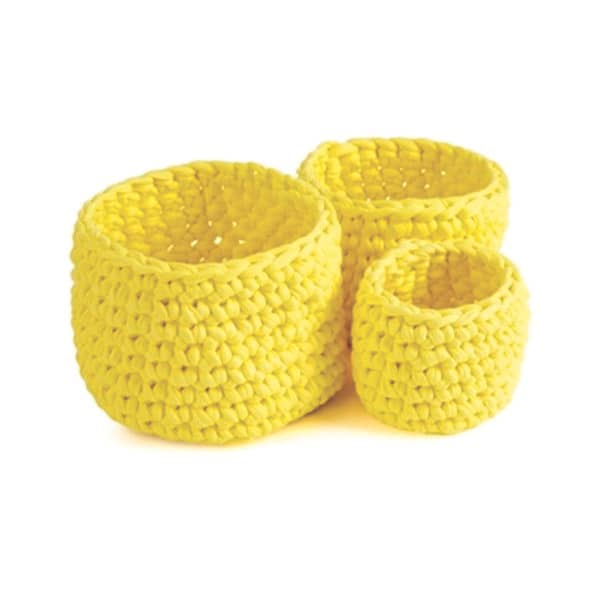 Cachepô em Fio de Malha para Vasinhos