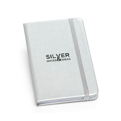 Caderno Moleskine Capa Metalizada para Brindes