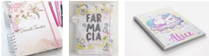 Caderno Universitario Personalizado