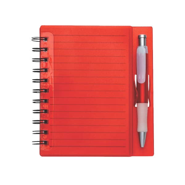 Caderno com Caneta