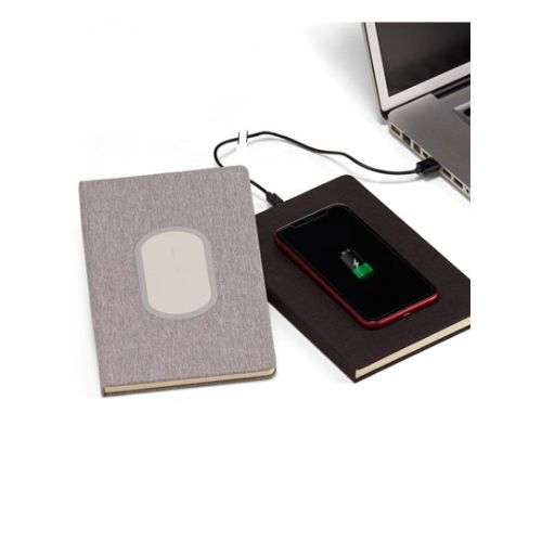 Caderno com Carregador Power Bank Personalizado