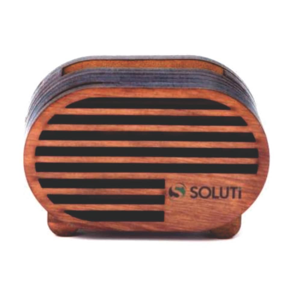 Caixa Acústica Amplificadora Para Celular Eco-Retro