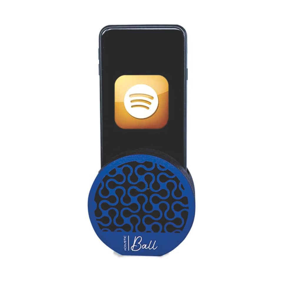 Caixa Acústica Para Celular Eco Sound Ball Wave Personalizada