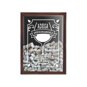 Caixa Porta Rolha Personalizada