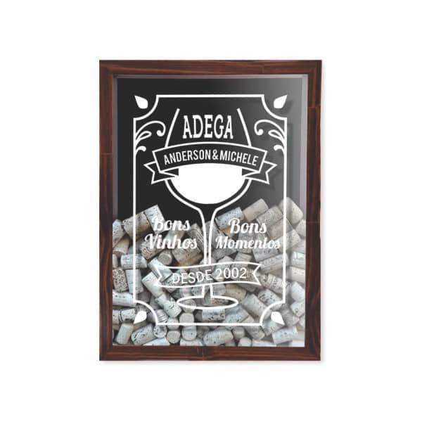 Caixa Porta Rolha Personalizada