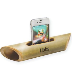 Caixa de Som de Bambu