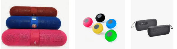 Caixa de som bluetooth para brindes