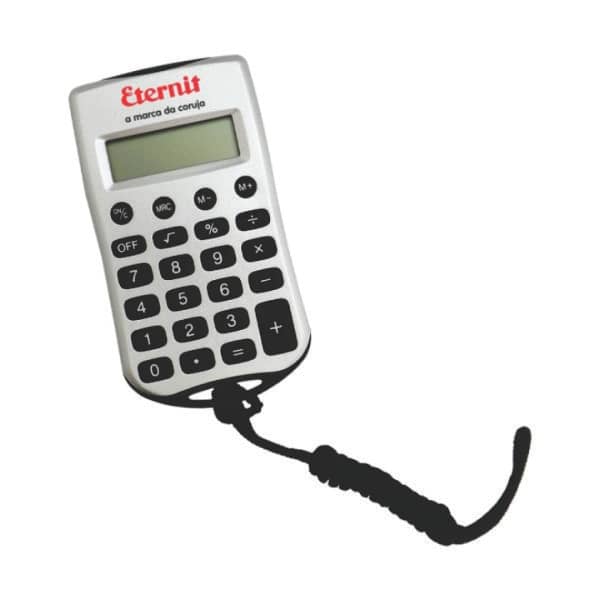 Calculadora com Chaveiro Contador Personalizada