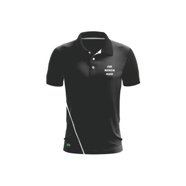 Camisa Polo 100% em Algodão Personalizada