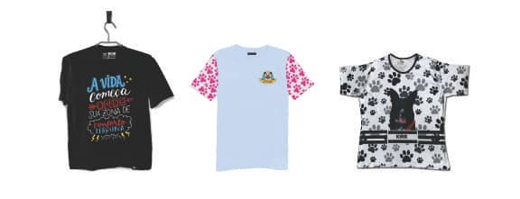 Camiseta Feita em PET Personalizada