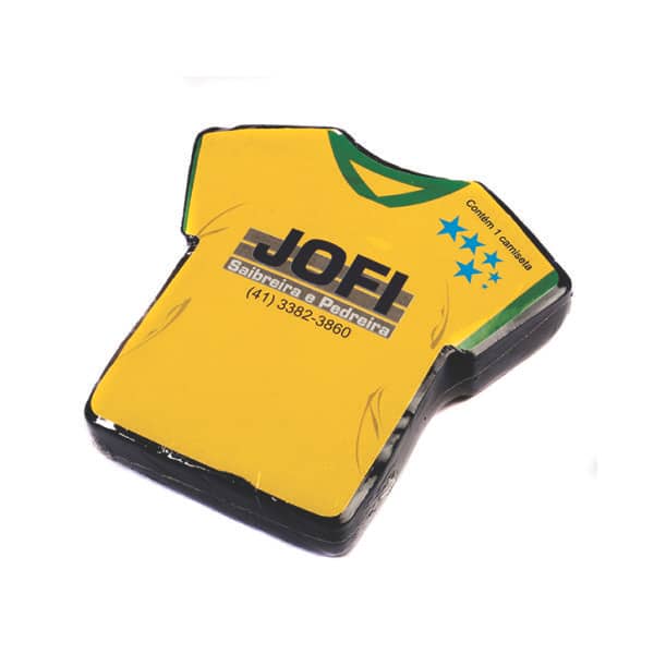 Camiseta Prensada em Formato de Camiseta