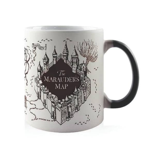 Caneca Mágica Harry Potter Mapa Maroto