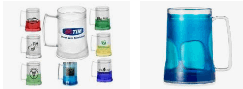 Canecas com Gel Congelante Personalizadas