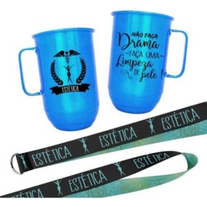 Canecas de Alumínio Personalizadas com Cordão BH
