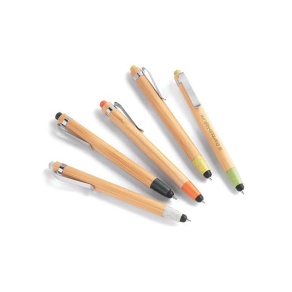 Caneta Ecológica Touch de Bambu