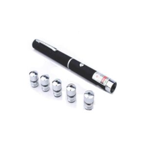 Caneta Laser Verde Preto Forte Luz Visível Feixe De 3 Cores