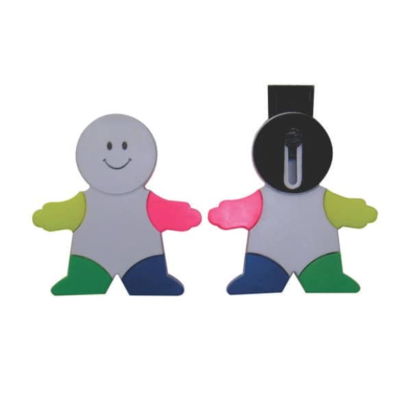 Caneta Marca Texto Boneco Personalizada