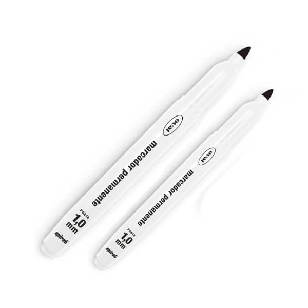 Caneta Marcador Permanente 1,0mm Preto Personalizada