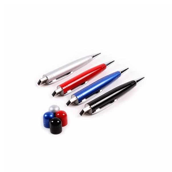 Caneta Pen Drive Colorida Personalizada