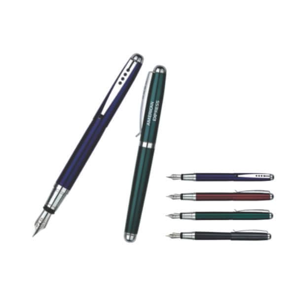 Caneta Tinteiro Metal Personalizada