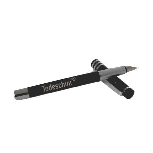 Caneta Tinteiro Metálica com Gravação a Laser Personalizada