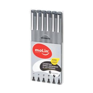 Caneta para Desenho e Lettering Molin Personalizada