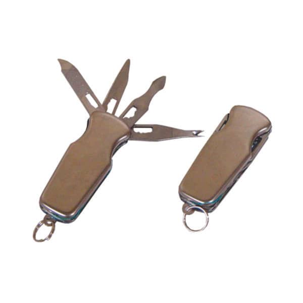 Canivete em Metal Tipo Chaveiro Personalizado