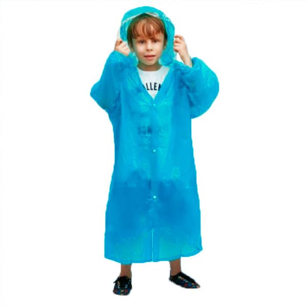 Capa de Chuva Infantil Descartavel Personalizada