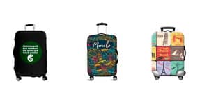 Capa de mala personalizada de viagem