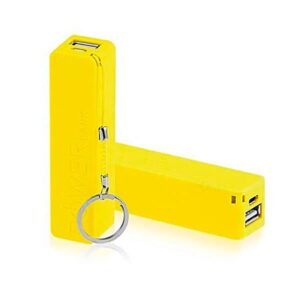 Carregador de Celular Power Bank Amarelo