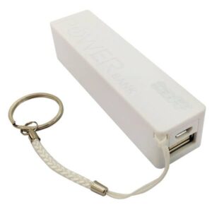 Carregador de Celular Power Bank Branco