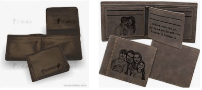 Carteira de Couro Masculina Personalizada