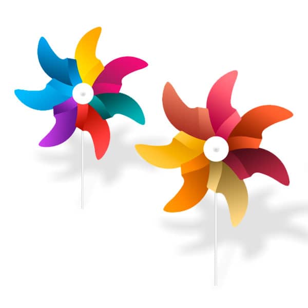 Catavento 7 Pontas Personalizado