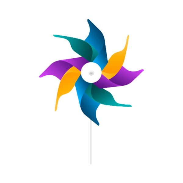 Catavento 8 Pontas Personalizado