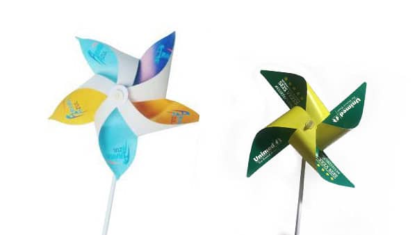 Catavento de Papel Modelo Convite