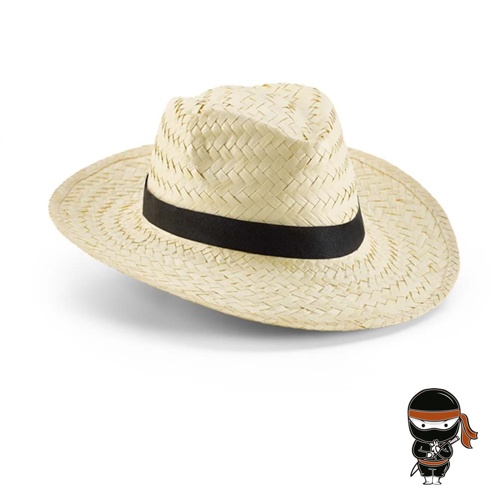 Chapéu panamá palha natural