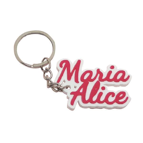 Chaveiro 3D Personalizado Nome