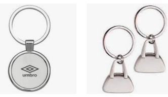 Chaveiro 3D de Metal Personalizado