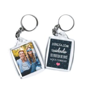 Chaveiro 3x4 - Dirija com Cuidado Personalizado