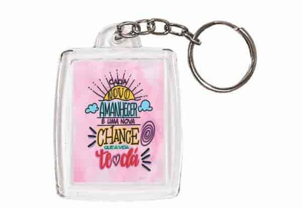 Chaveiro Acrilico Dia das Mães Personalizado