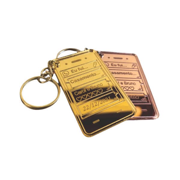 Chaveiro Acrilico Nome Personalizado