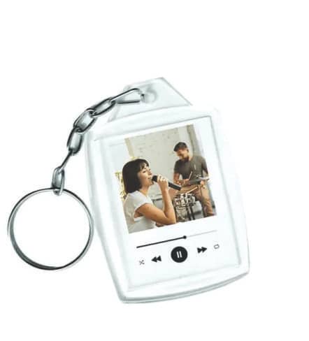 Chaveiro Acrilico Porta Foto Personalizado