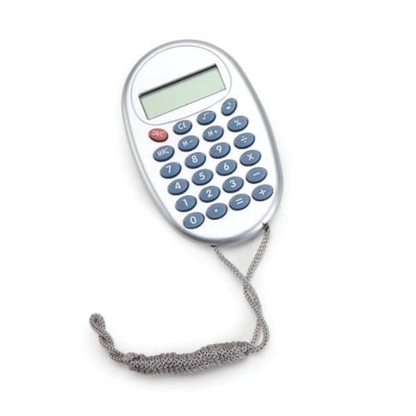 Chaveiro Calculadora Logo Personalizado