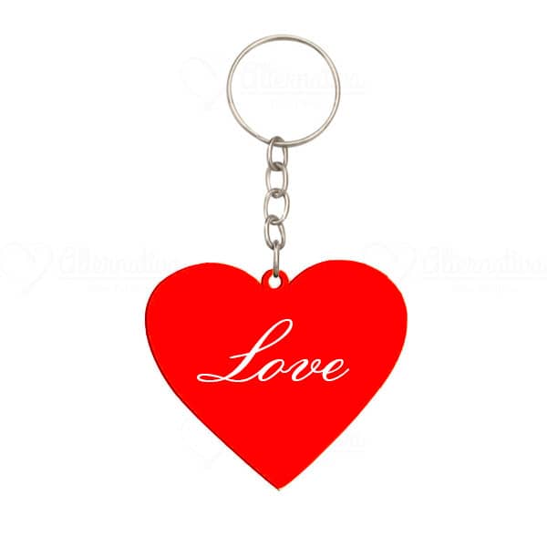 Chaveiro Coração Personalizado