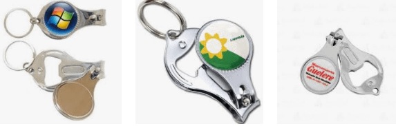 Chaveiro Cortador de Unha Personalizado