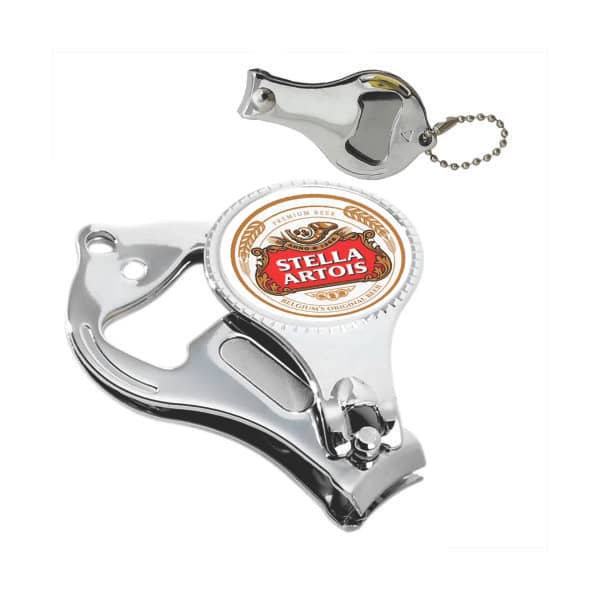 Chaveiro Cortador de unha/ Abridor Personalizado