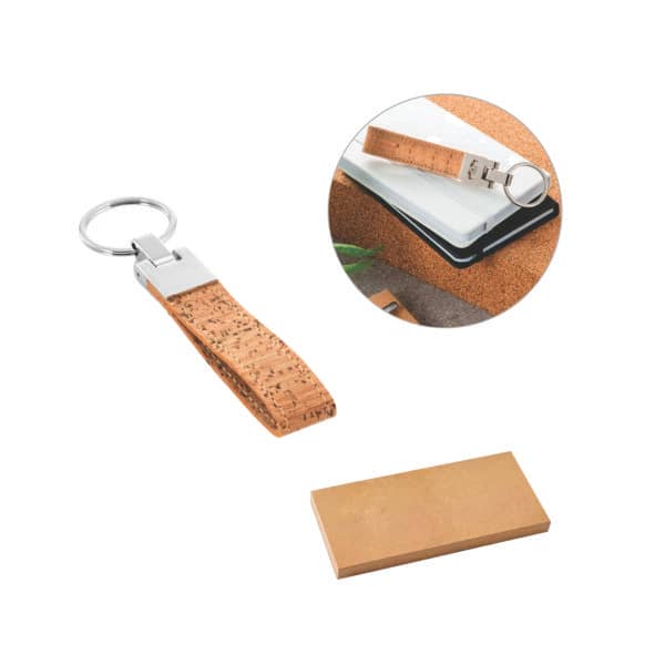 Chaveiro Ecológico com Metal Personalizado