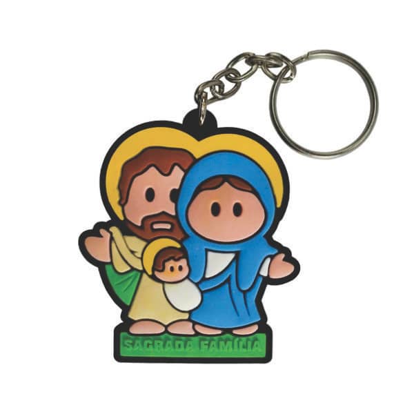 Chaveiro Emborrachado São José Brinde