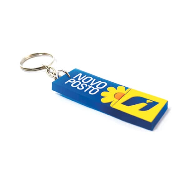 Chaveiro Emborrachado com Marca Brinde