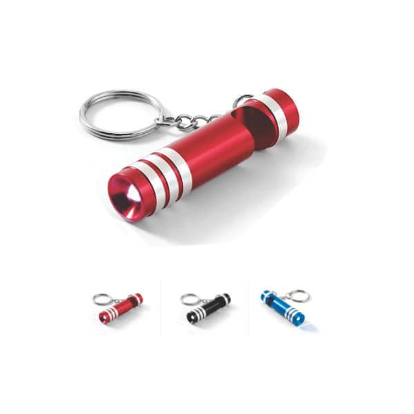 Chaveiro Lanterna Promocional em Diversas Cores 